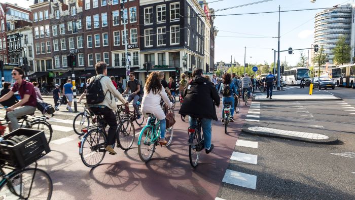 Fiets van de zaak