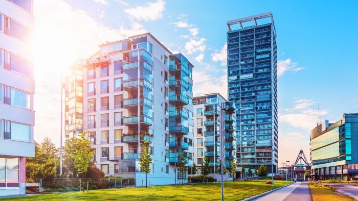 ovb bij appartement in kantoorgebouw